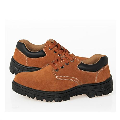 劳保鞋选购指南 专为电焊工、电工设计的钢头反绒绝缘安全鞋